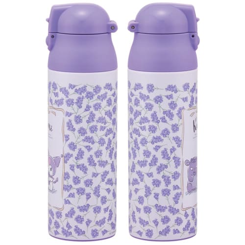Skater Mug Bottle 500ml Thermal/Cold Stainless Steel Water Bottle Kuromi Flower Wreath Sanrio SDPC5-A
