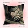 M-Metal Gear Solid Raiden Pillow Case Plush Fabric Soft Pillowcase Double Sided Print Sofa Cushion Cover Throw