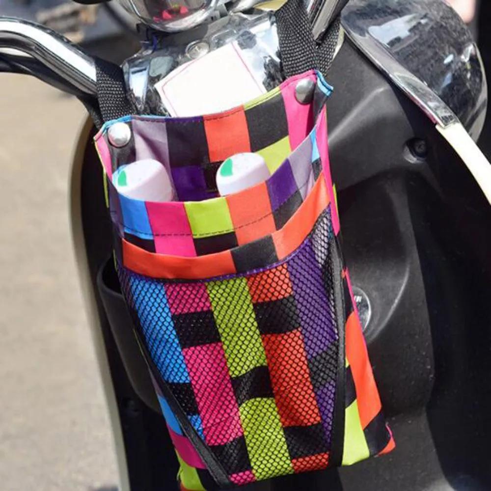 Mobile Phone Canvas Bike Basket Bicycle Storage Bag Cycling Front Storage Bag Bicycle Bags