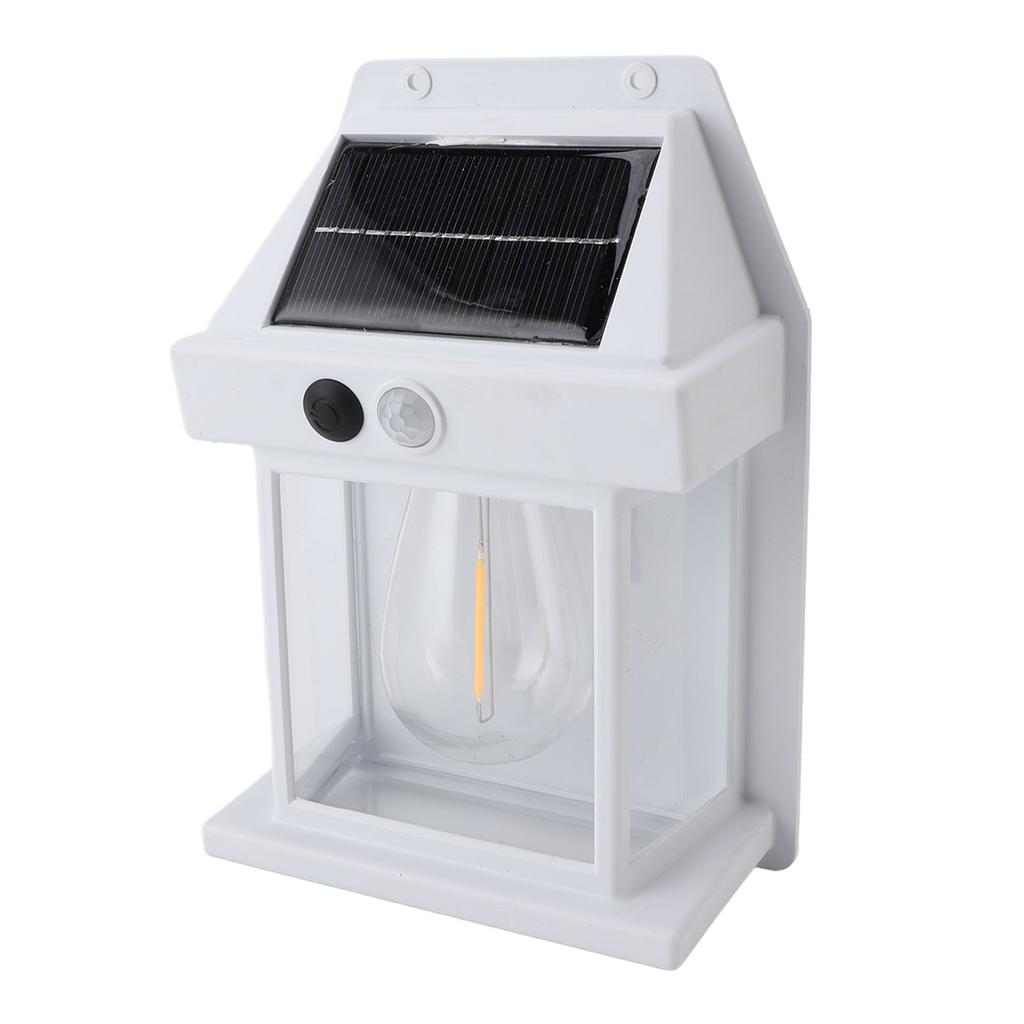 Solar Sensor Motion Wall Lights Waterproof Weather Resistant 3 Speed Cordless Solar Wall Lamps Porch Lanterns
