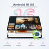 Tableta AP12 Pro de 12 pulgadas, 2.4K 120Hz Android 16, 48 GB + 256 GB/2 TB, 12000 mAh, Octa-Core, WiFi 5, Face ID, 4G LTE, Tableta con Teclado, Lápiz, Funda