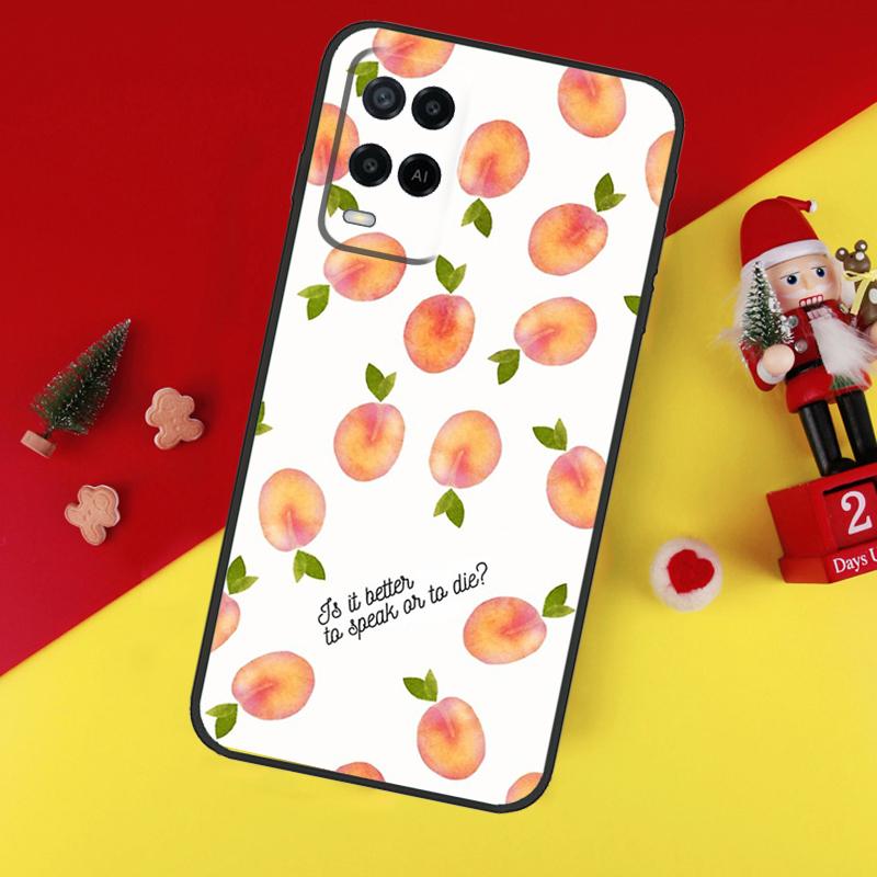 

Call Me By Your Name Peach Case For Oppo A94 A74 A54 A60 A40 A80 A16 A76 A96 A98 A58 A78 A18 A38 A57 A17 A15 A5 A6 Pro OPPO A6 Pro