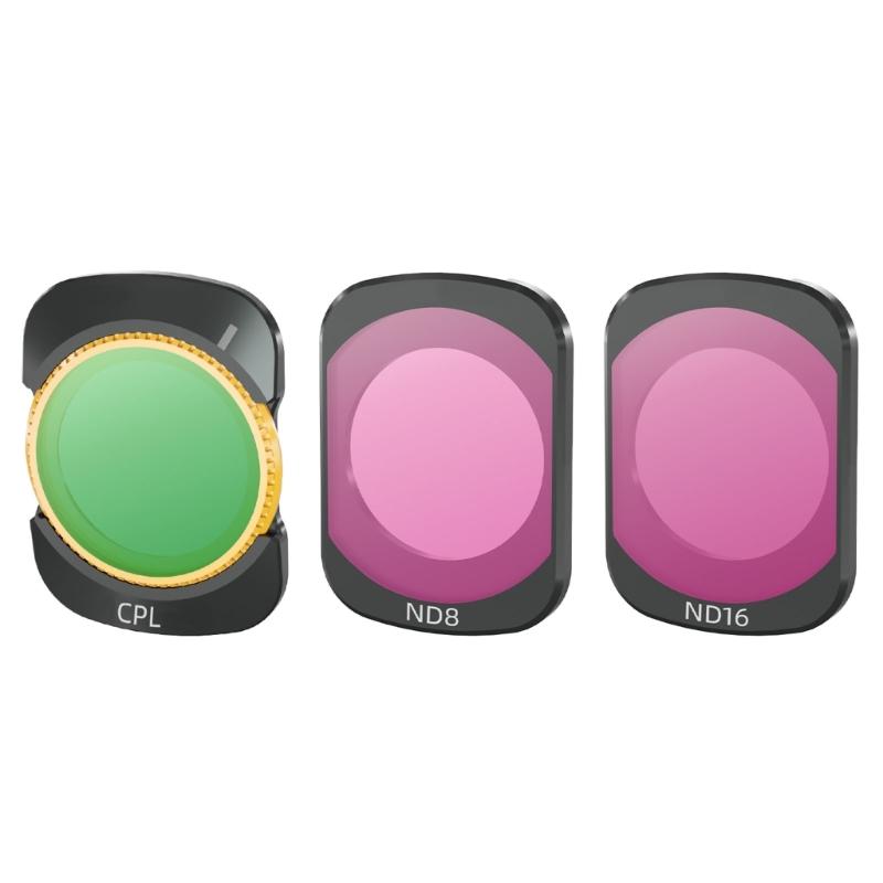 Lens  Filters for Pocket 3 Camera Filter MCUV CPL ND8 ND16 ND32 ND64 Filters Set for Action Camera Access
