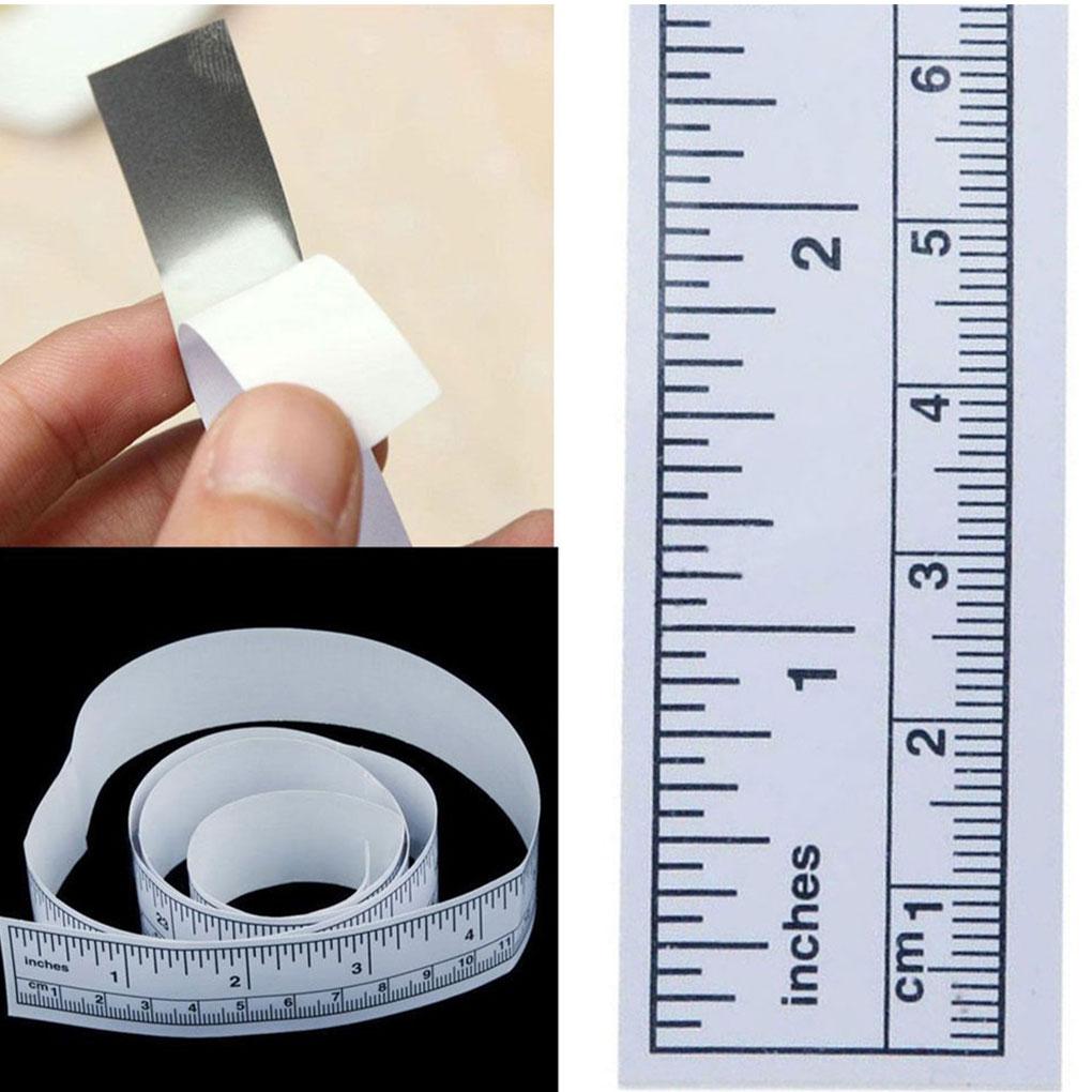 Ruler Portable Professional 90cm Graduated Adhesive Sewing Machine Sticker Indoor Table Measure Tape Accessories