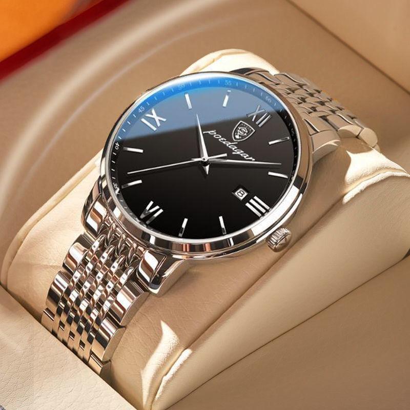 

Ultra Thin Mens Watch Waterproof Quartz Fashion Watch For Business And Casual Use Style M