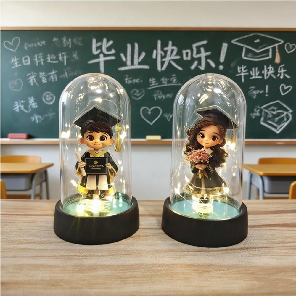 Graduation Gift Graduation LED Night Light Acrylic Luminous Ornament Graduation Party