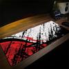 Art aesthetics graffiti illustration Mouse Pad Desk Mat Gaming mats antislip desk accessories suitable for office and games