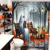 Halloween Geister Kostüme Muster Badezimmer Duschvorhang Mit 12 Haken Badezimmer Dekoration Und Zubehör