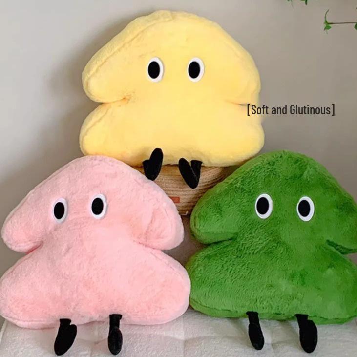 Creative Starry-Eyed Christmas Tree Plush Pillow Ornament Gift Doll