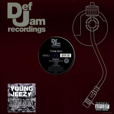 12 inç Plak YOUNG JEEZY, KEYSHIA COLE - Dreamin' B000896111 Def Jam Recordi 2007 ABD Rap & Hip-Hop/R&B Kullanılmış