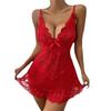 Canottiera sexy in pizzo e rete europea e americana per donna