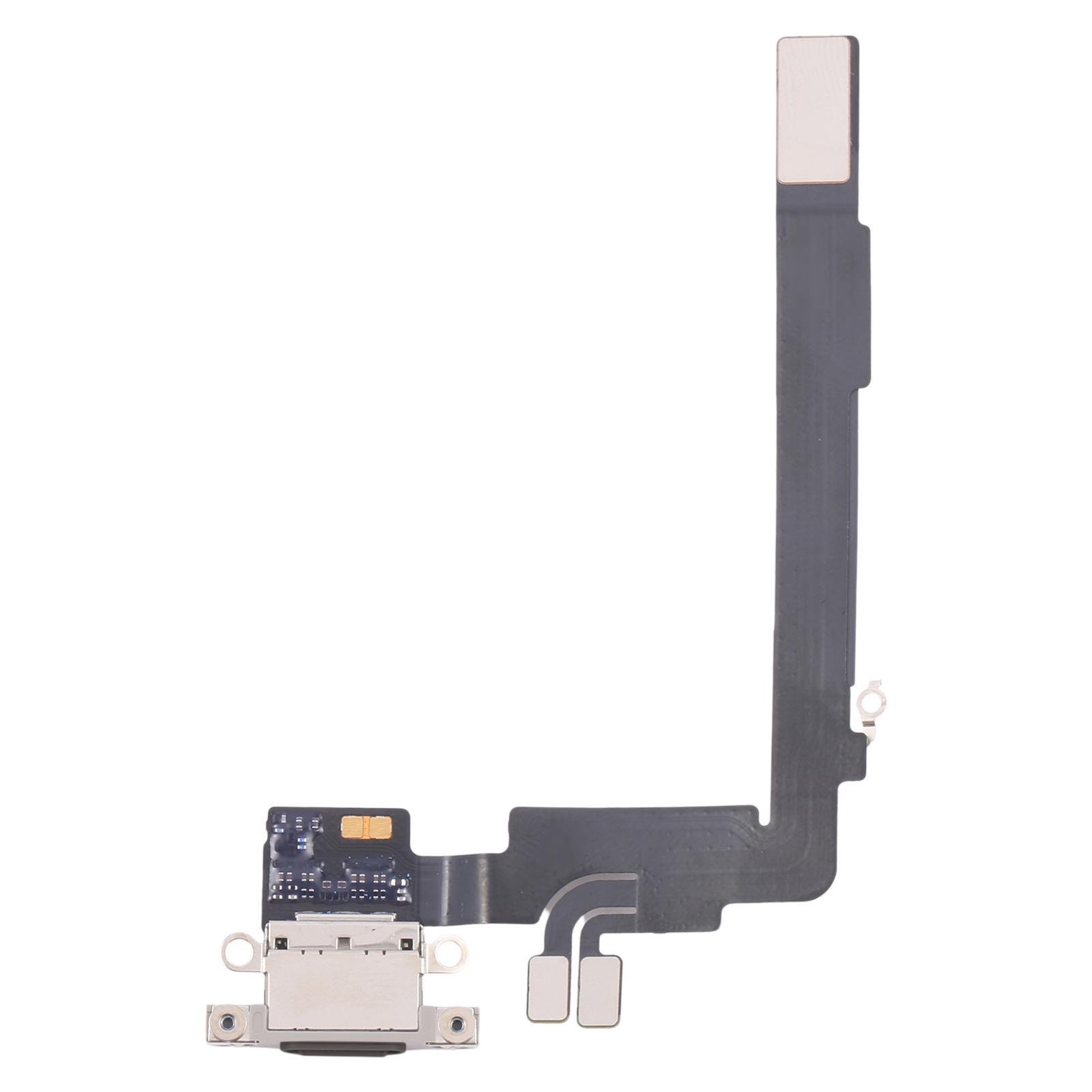 

For iPhone 16 Pro Max Disassembly Dock Connector Charging Port Flex Cable Replacement Black