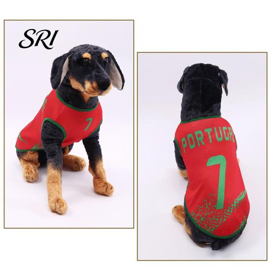 Ademend Huisdier Shirt Voetbalshirt Hond T-shirt Tanktop Mouwloos Zomer Voetbal Mesh Kleding Speldag Outfit voor Kleine Middelgrote Grote Honden