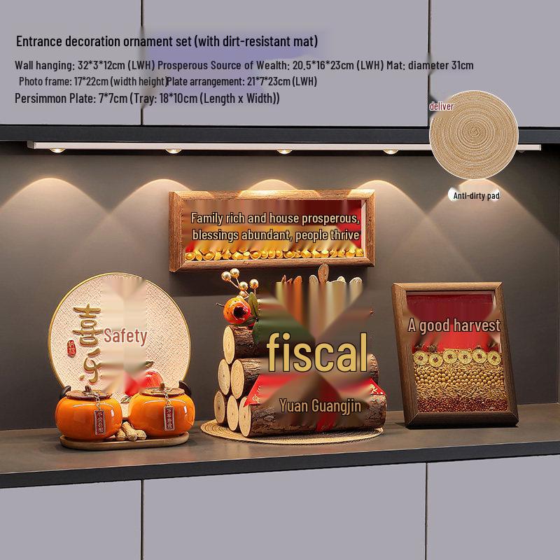Prosperous New Chinese Style Housewarming Decoration Set