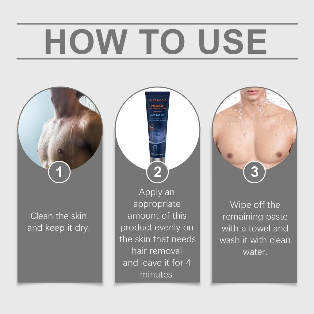 East Moon Hair Removal Care Cream – A comprehensive hair removal treatment that protects and moisturizes the skin, leaving no dark spots