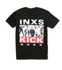 INXS Kick Album Cover Musik Retro T-Shirt Geschenk für Fans Männer Frauen Schwarz EE2026
