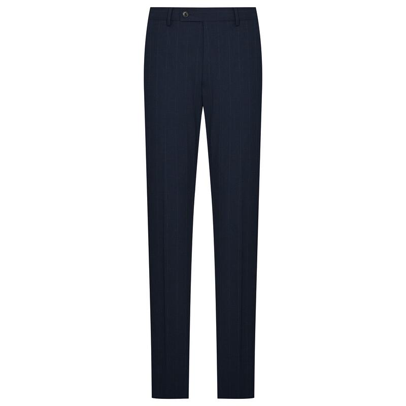 Baoxiniao Men's Vertical Stripe Formal Trousers EBD243281U