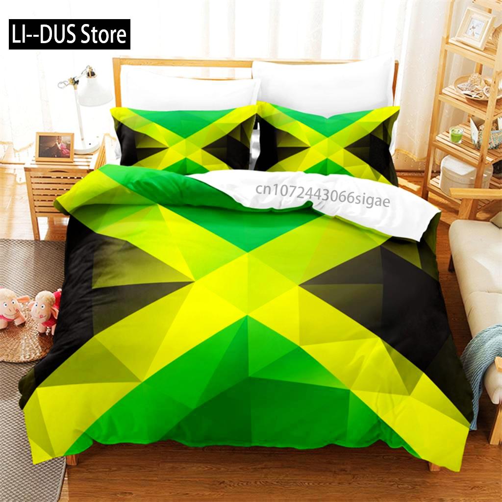 Creative Flag Bedding Set Duvet Cover Set 3d Bedding Digital Printing Queen Size Bed Set Fashion Design