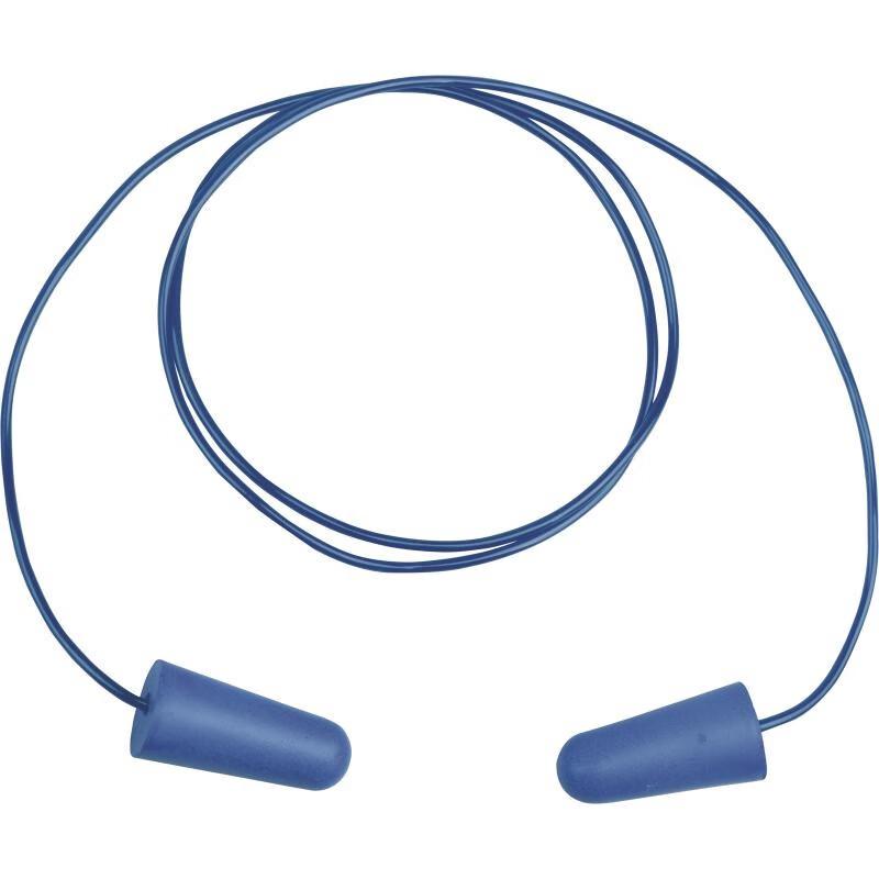 Deltaplus CONICDE010 Bullet Foam Earplugs with Cord
