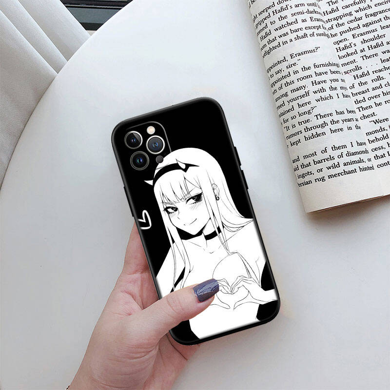 MH157 Zero Two Phone Shell Case for Redmi Note 12 12S 12C 13 13C 13R 14 14S 14R 14C Pro Max Plus A3 A3X A4 A5 11A 13X