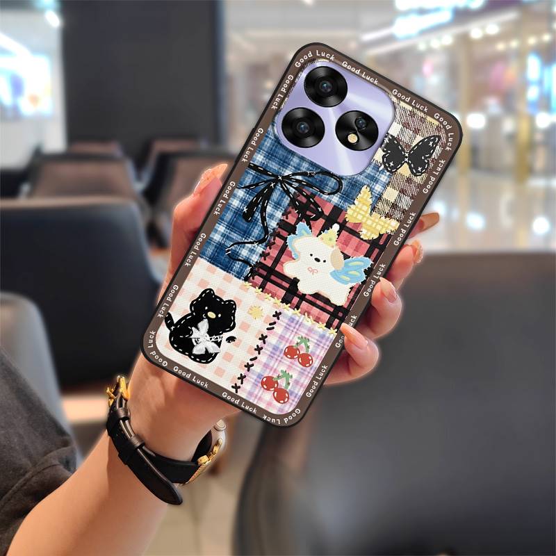 Anti-dust Back Cover Phone Case For UMIDIGI A15/A15C/A15T Dirt-resistant Fashion Design Soft Case Shockproof Cartoon TPU