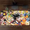 HD-Druck Dragon Ball Son Goku Mauspads Computer Esports Schreibtischmatte Tastatur Gaming Büro Zubehör Rutschfeste Basis XXL Mauspads