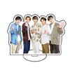 Arashi (Japanese Idol Group) Acrylic Stand - Featuring Aiba Masaki, Matsumoto Jun, Ninomiya Kazunari, Ohno Satoshi, and Sakurai Sho. A Great Idol