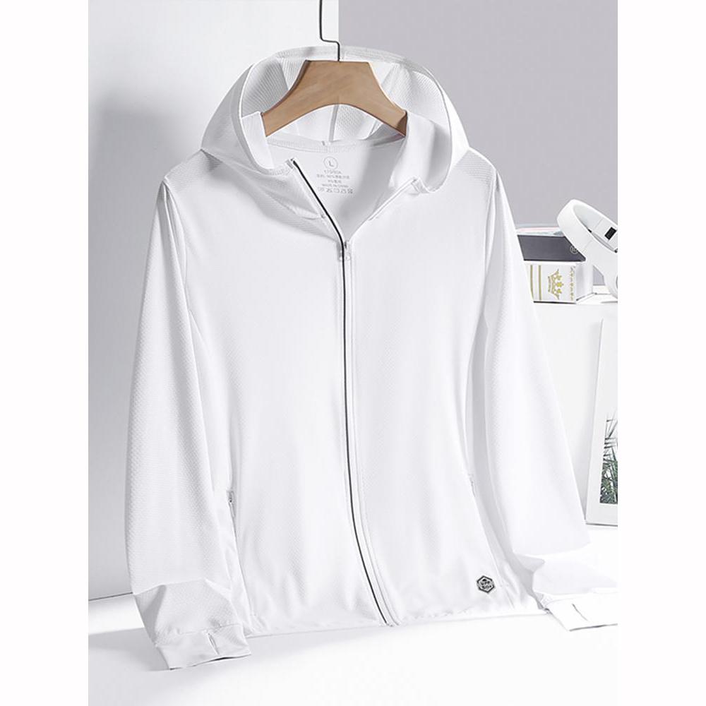 

Женский дышащий солнцезащитный крем Ice Silk для спорта на открытом воздухе, легкий солнцезащитный крем XXXXXL белый