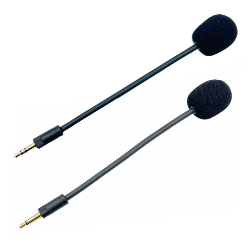 Detachable Game Mic Noise Canceling 3.5mm Microphone for Electra/Kaira Pro Headset Gold-plated 3.5mmJack Microphone