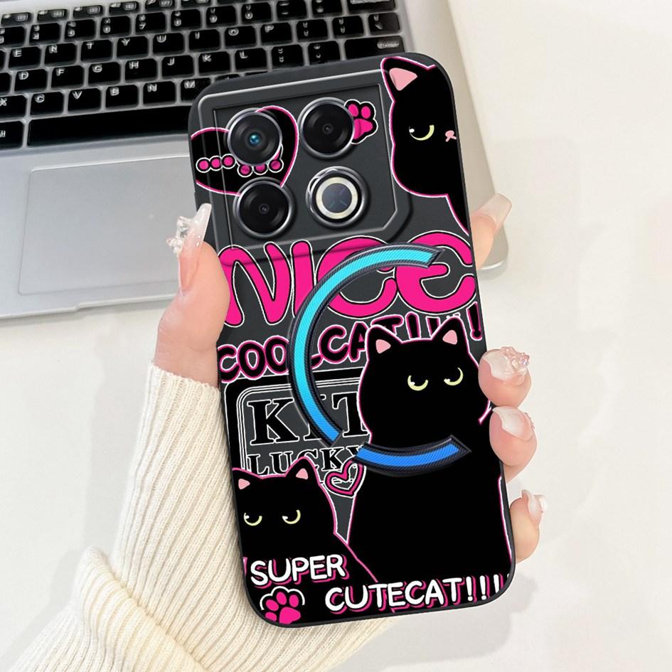 Per Infinix GT 20 Pro 2024 Custodia X6871 Cover Antiurto Fantasia alla Moda Morbido Silicone Opaco Custodia per Telefono Per Infinix GT20 Pro Coque