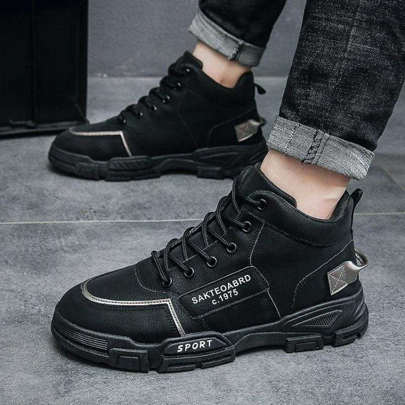 Herrenstiefel High Top Stiefel Outdoor Casual Sneaker Herbst Neue Schuhe Rutschfest Leicht Herren Wüstenstiefel Stiefelette Zapatos Para Hombres