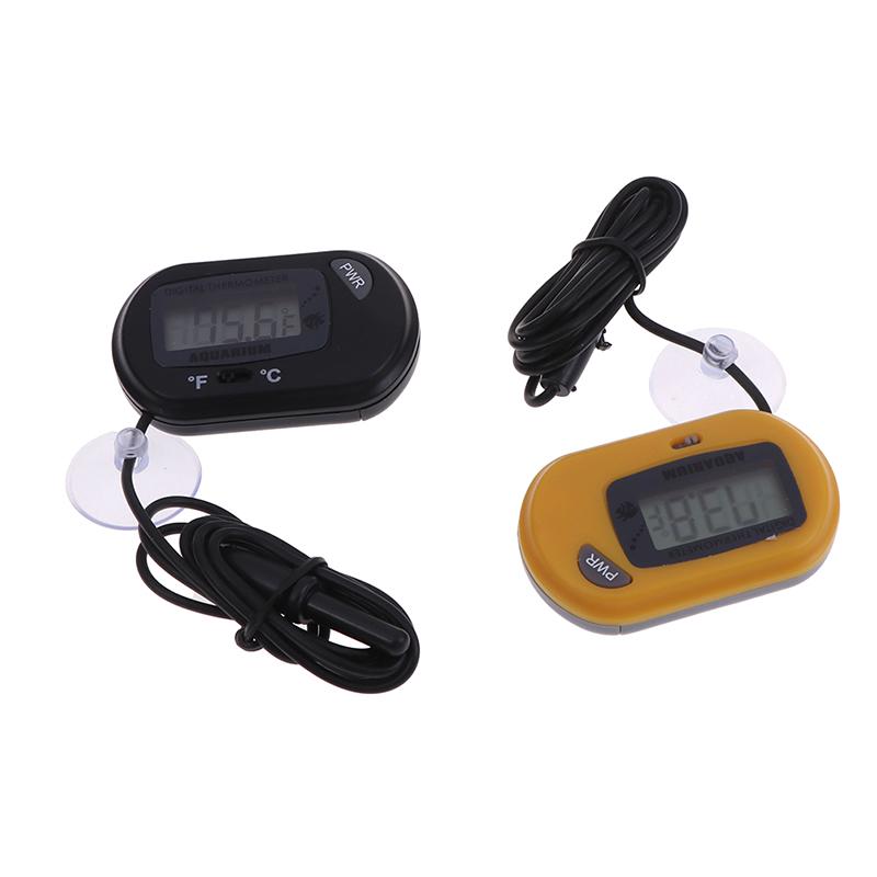 Lcd Digital Fish Tank Reptile Aquarium Water Meter Thermometer Temperature