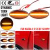 2 Pieces LED Dynamic Turn Signal Side Marker Light Sequential Blinker Light For Mazda 2 For Mazda 3 5 6 BT-50 MPV