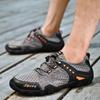 Outdoor casual shoes men's large size sandals men's wear-resistant summer breathable sports net shoes men's mesh hole trendy shoes