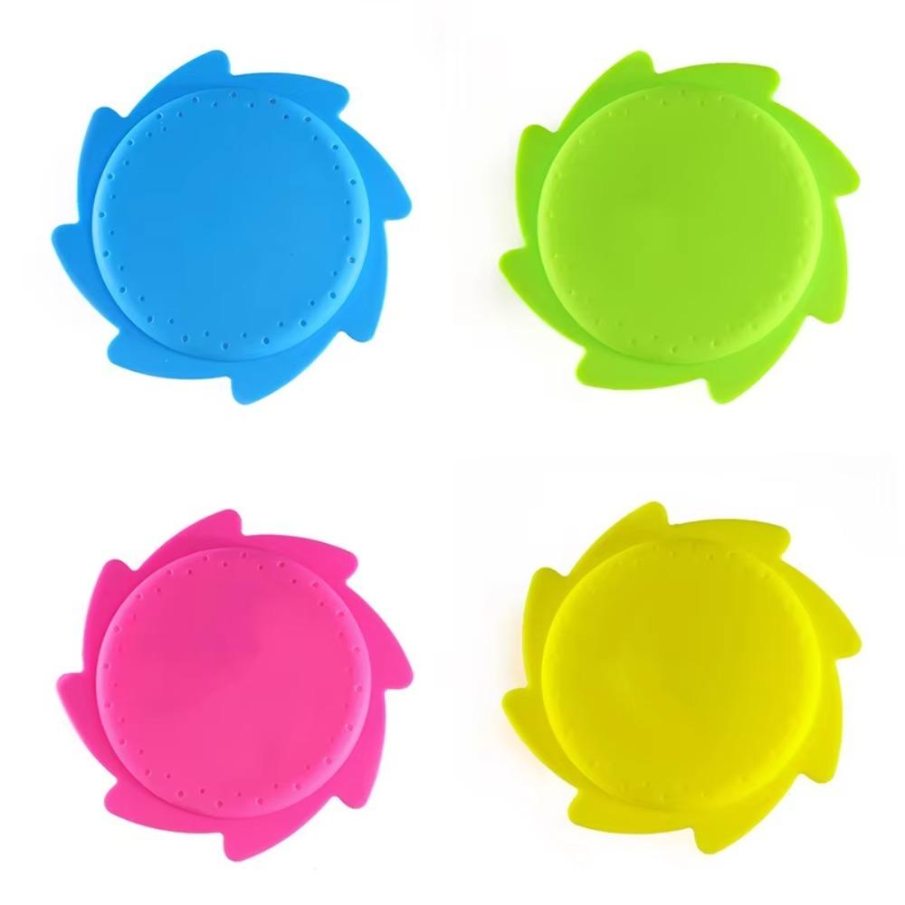 

Круглые летающие диски для воды Игрушка Упругий метательный диск Водный брызгающий фестиваль 4Pcs-Random Color