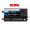 DC 12V/24V To AC 110/220V 50HZ 6000W Portable Car Power Inverter Charger Converter Adapter Universal Socket