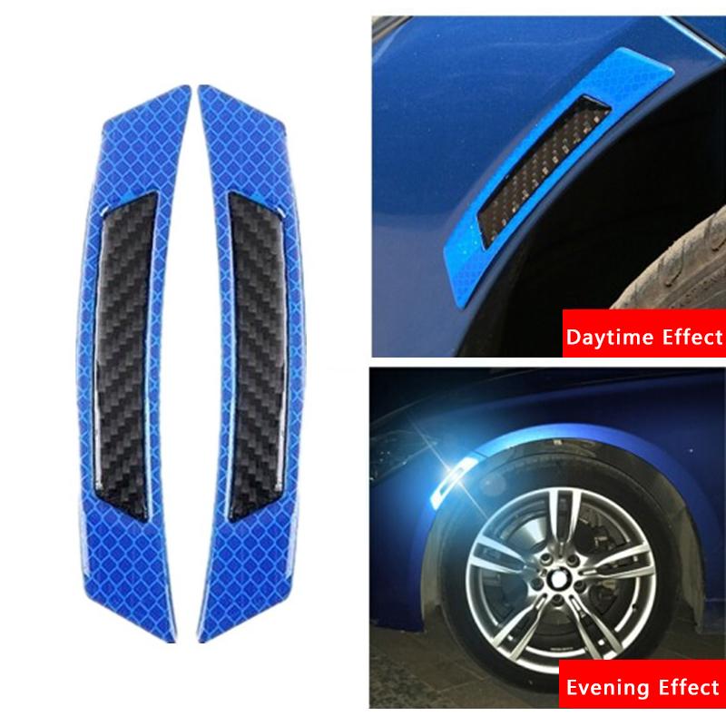Warning Car Reflective Strip Security Tag Car Door Bumper Sticker Anti-collision Safety Mark Auto Side Anti-scratch