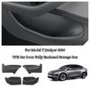 For Tesla Model Y Juniper  Car Door Side Storage Box Tpe All-Inclusive Front Rear Door Slot Tray Organizer Car Accessoriesu