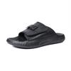 One-word Drag Men's Summer Wear Trend Casual Leather Slippers Thick-soled Non-slip Men's Beach Sandals