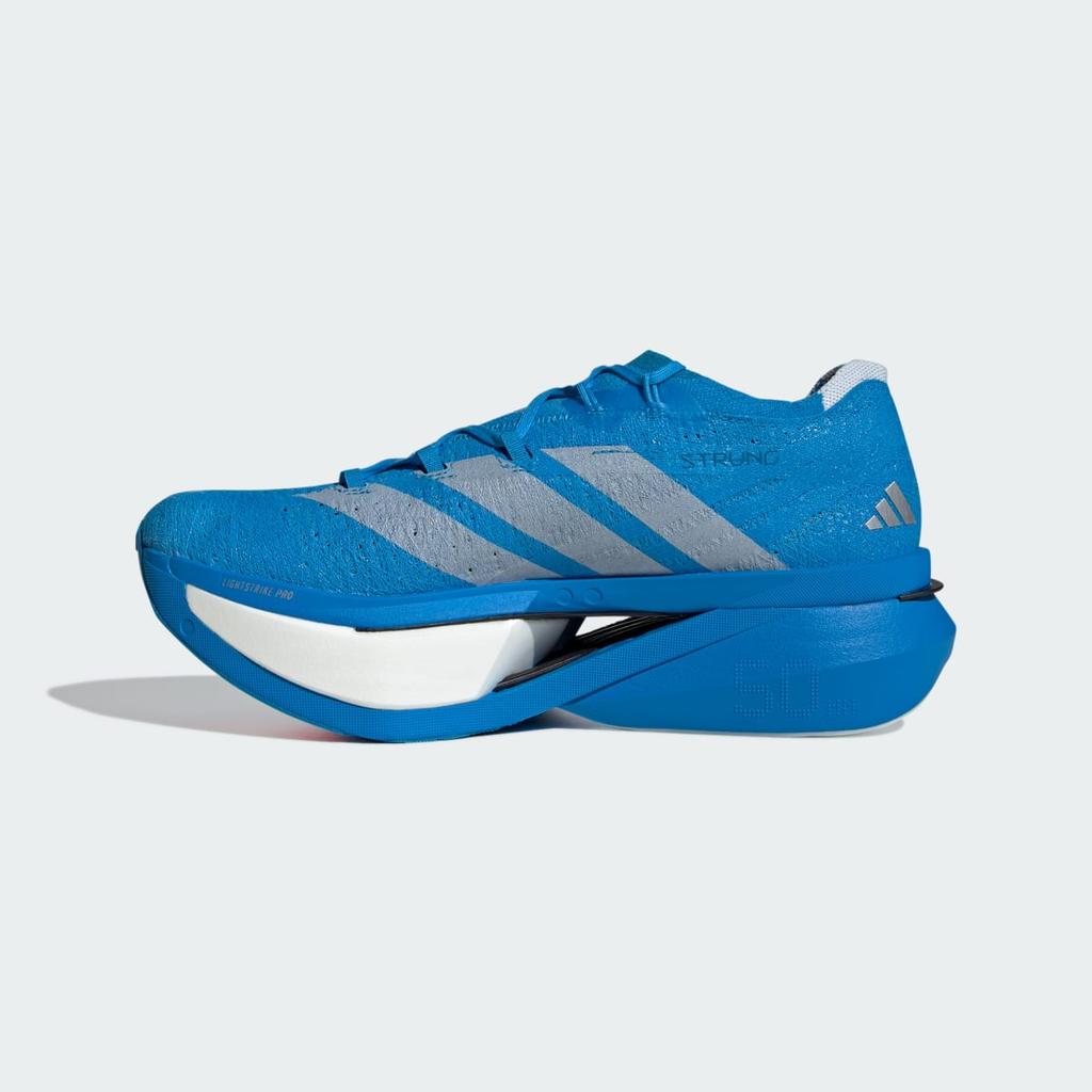 adidas Adizero Prime X3 STRUNG JQ0615 Unisex Performance Sports Shoes Solar Blue / Silver Metallic / Lucid Red