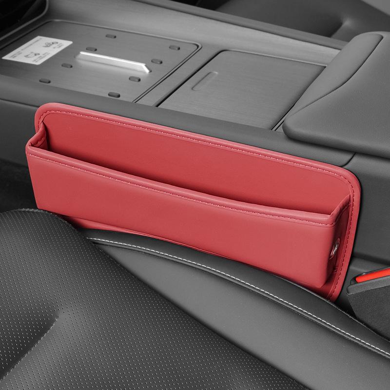 

Leather Car Seat Gap Organizer Box
