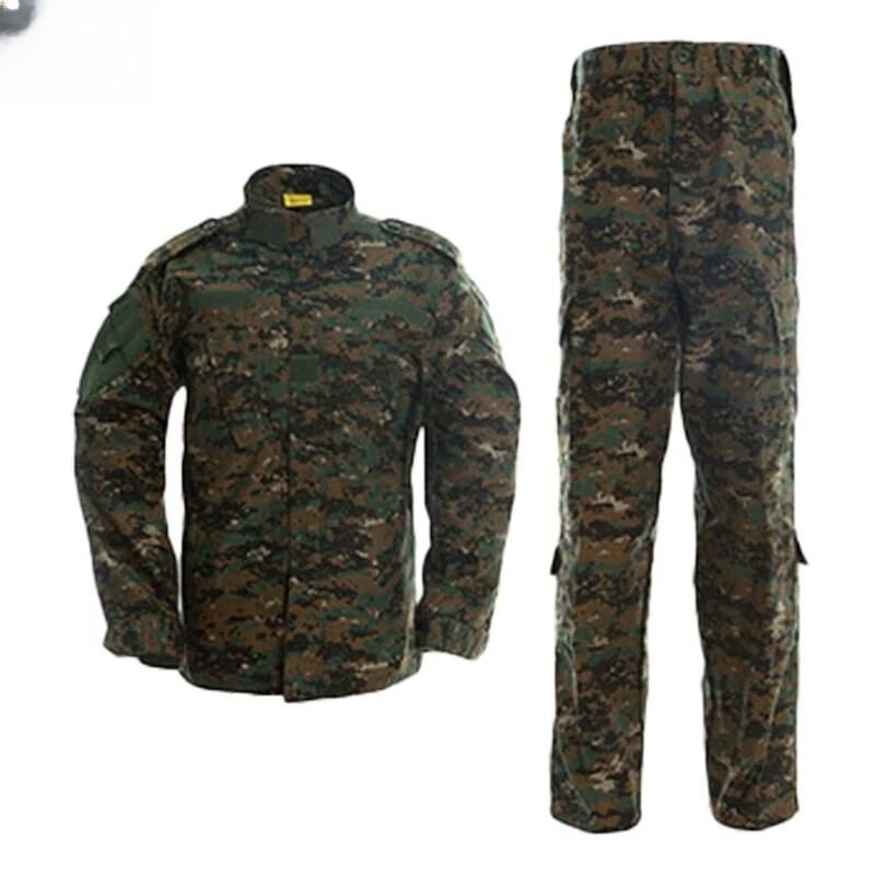 Men's Long Sleeve Camouflage Tactical Uniform Set