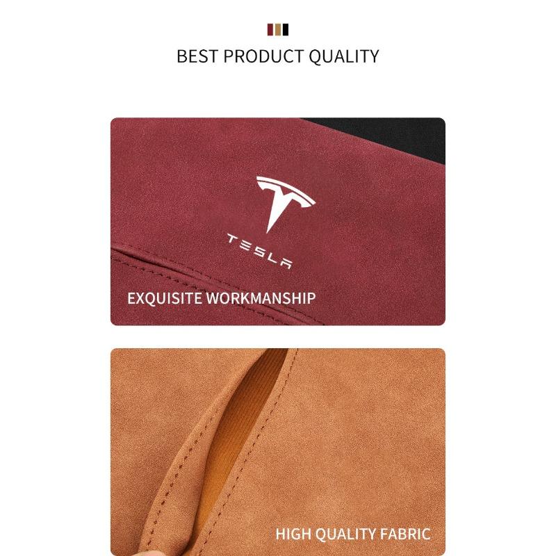 Car Tissue Box Holder Sun Visor Seat Back Car Interior Goods For Tesla Model S Model X Model Y Model 3 Roadster SpaceX Accessory