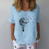 GMXIA Damenmode, lässig, Sommer, kurzärmelig, O-Ausschnitt, Blusen und Hemden
