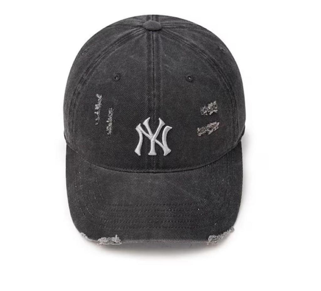 [USED] SALE!! MLB Korea Korea Limited * Damaged Cap * Dark Gray *