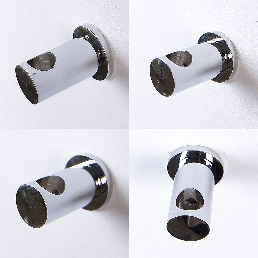 Premium Wall Bracket for Shower Fitting Sleek Chrome Finish 22mm Hole Diameter
