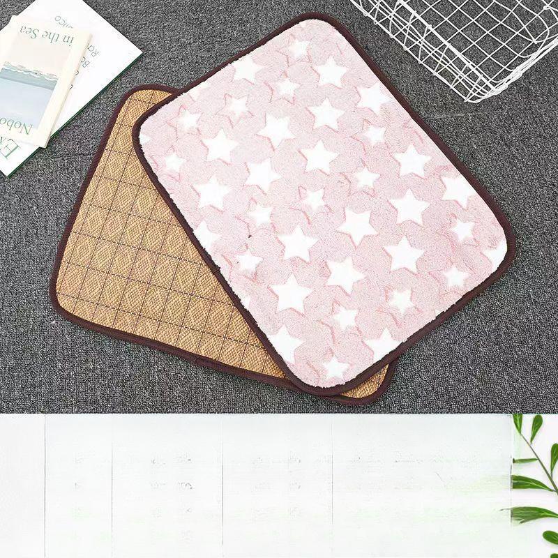 Dog Double-sided Summer Mat Teddy Summer Sleeping Mat Dog Kennel Cat Kennel Summer Ice Mat