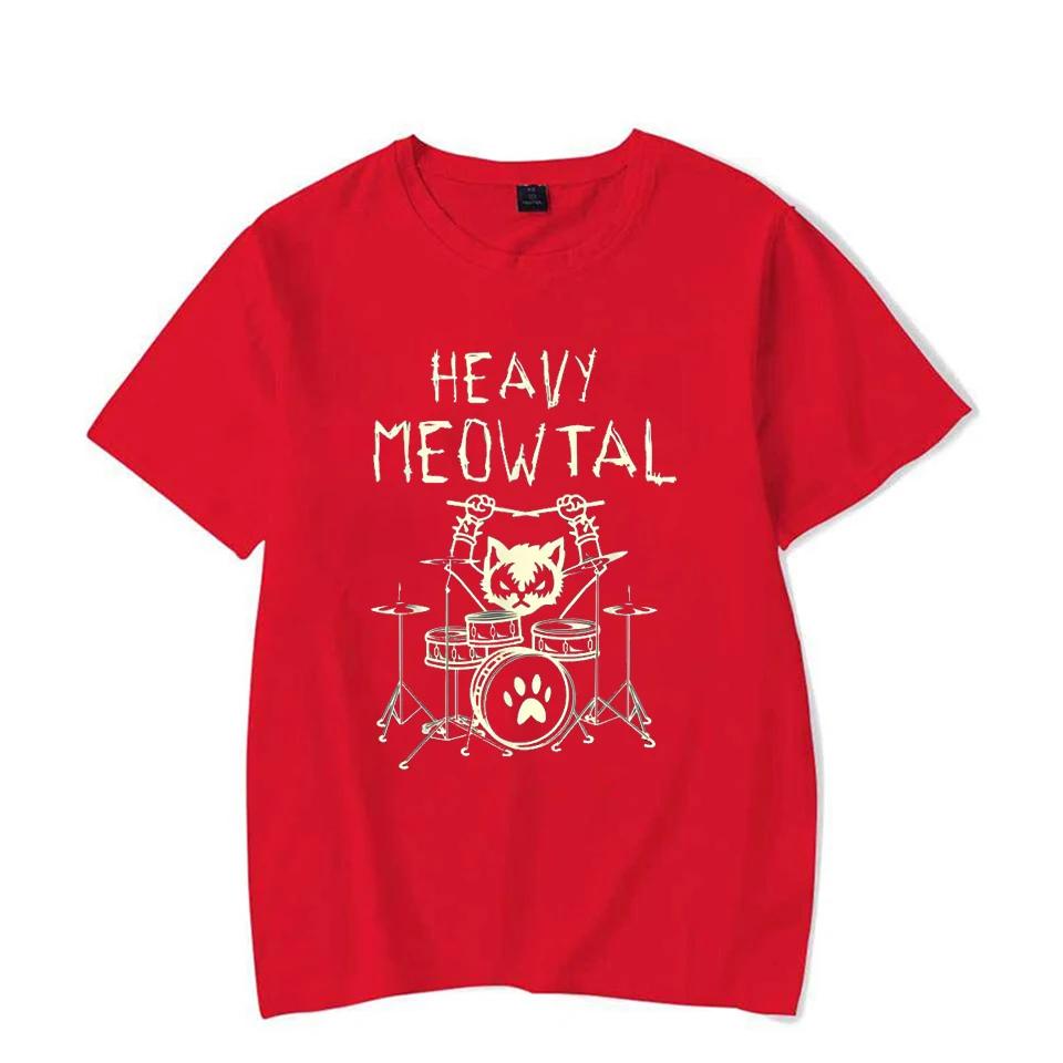 

Летний 100% хлопок с коротким рукавом, легкий, дышащий, с принтом кота-барабана, достаточно удобный, чтобы носить и не хочется снимать XXXL