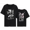 Anime Bungo Stray Dogs Series Dazai Osamu Print Tshirt for Unisex Women Short Sleeve Tops Cotto Summer Tee Casual Tshirt Daily