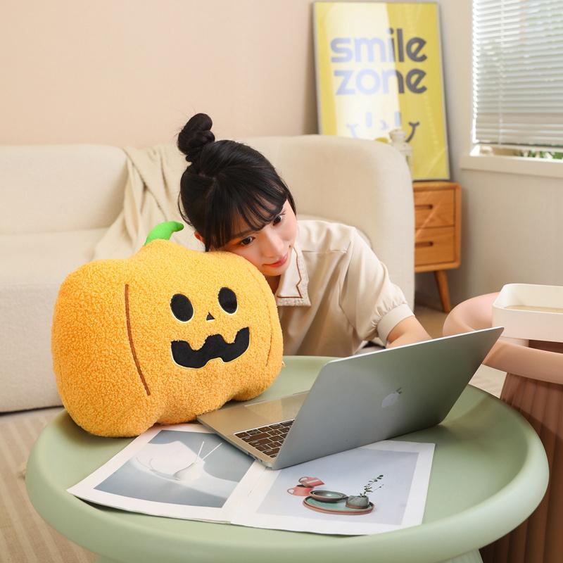 Halloween Plush Toys Scary Eyeball Demon Ghost Evil Pumpkin Cartoon Soft Model For Boys and Girls Halloween Holiday Gifts